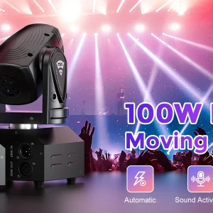 Moving Sound Activated Stage Light t for DJ Bar KTV Disco Party