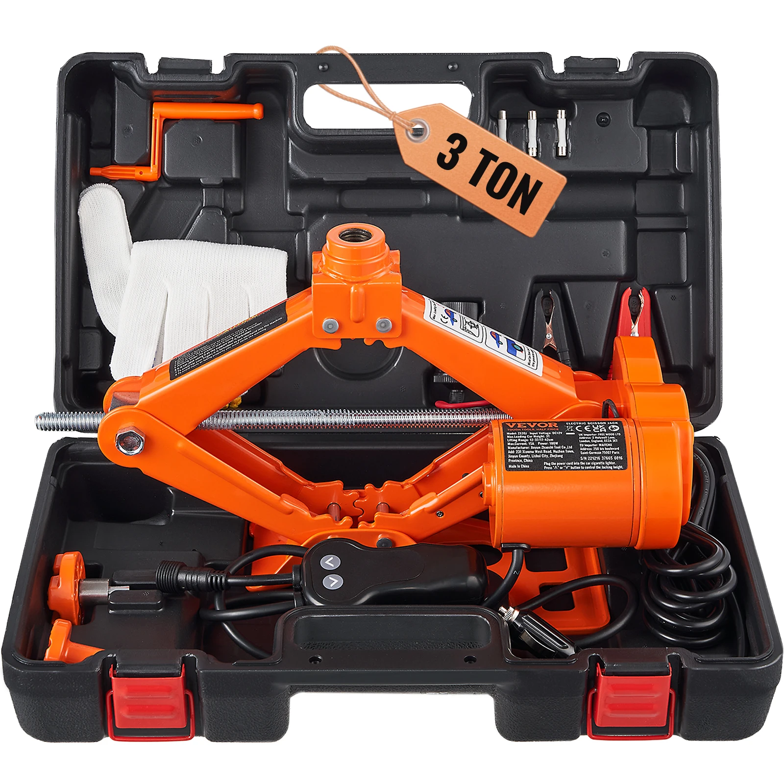 Portable 3 ton Electric Truck/Car Jack