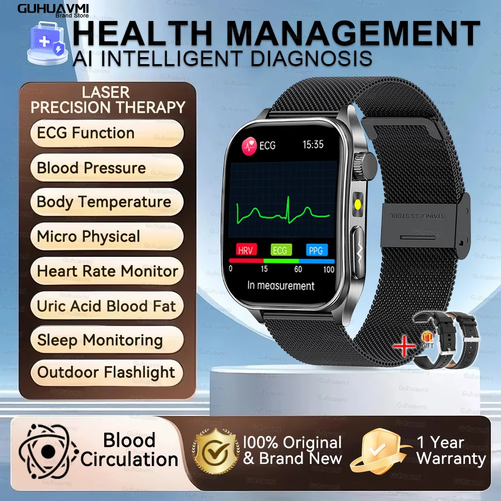 Smart Watch w/Laser Therapy - Image 5