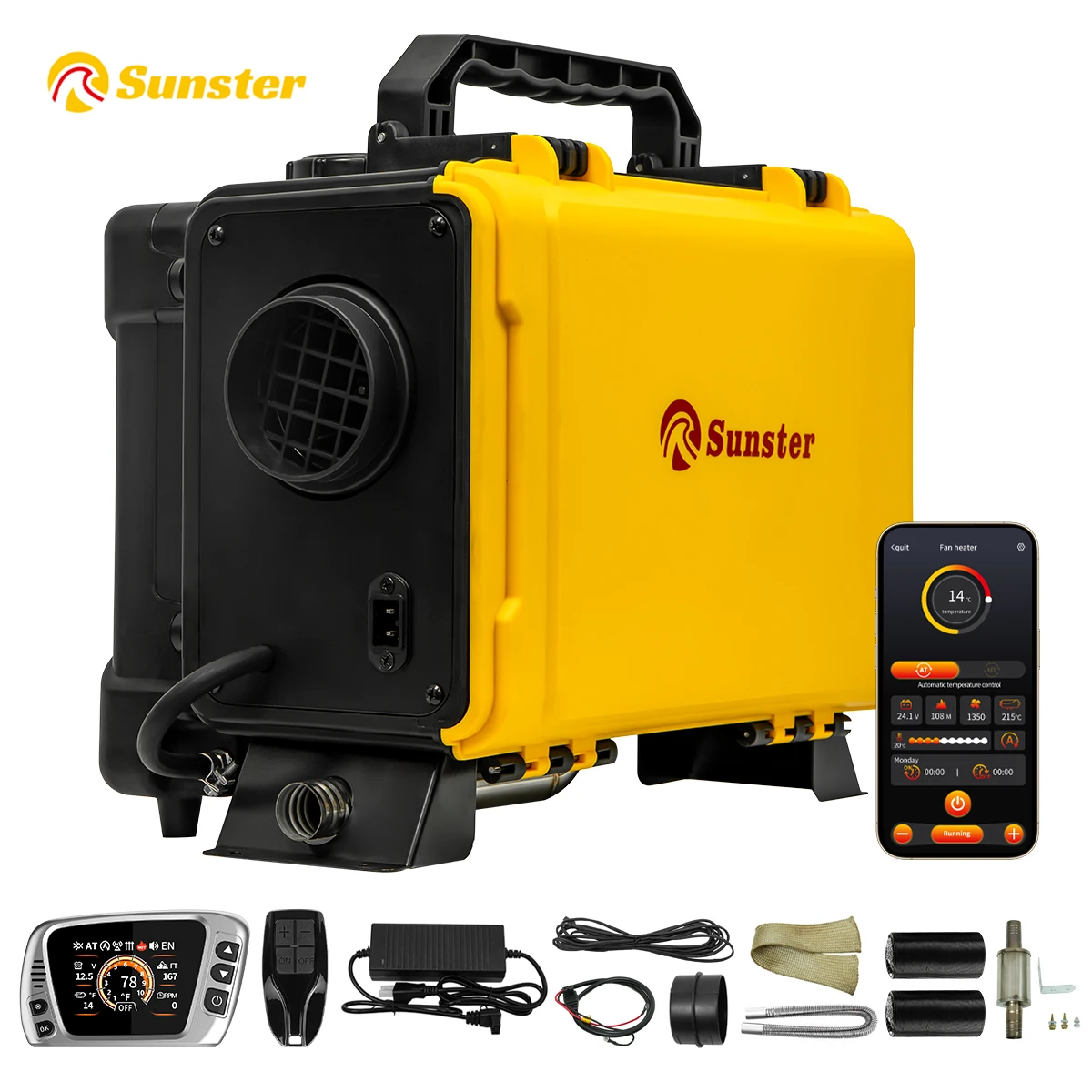 Air heater for Car RV Camper Tent Garage Home - Image 2