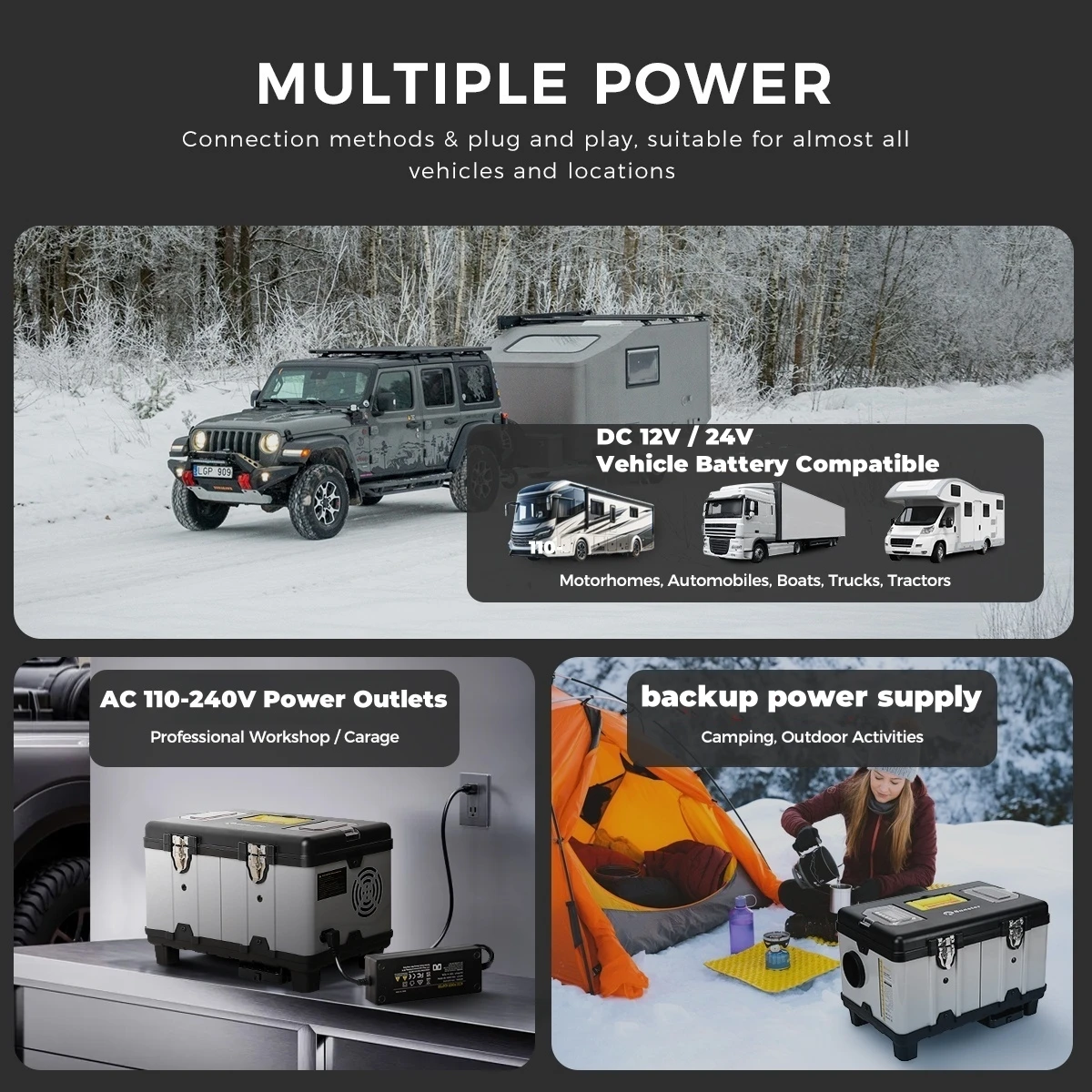 Diesel Air Heater with LCD & Bluetooth Control - Image 2