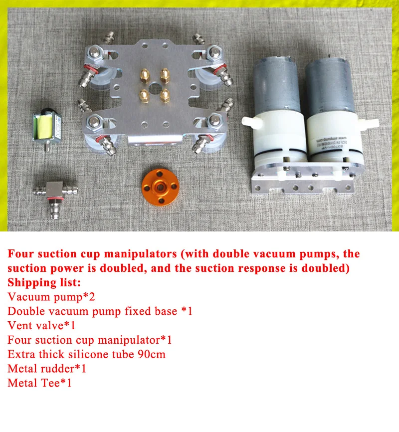 Manipulator Robot Arm with Large Suction Air Pump for Arduino Robot and 6-Axis Robot Arm - Image 8