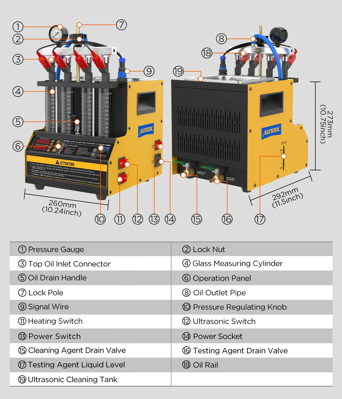 Auto Injector Cleaning Machine/Tester - Image 6