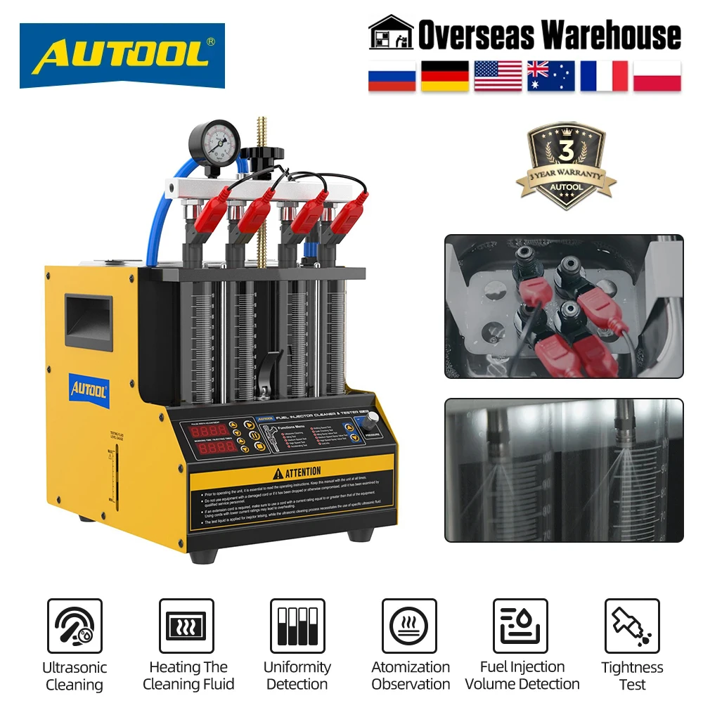 Auto Injector Cleaning Machine/Tester