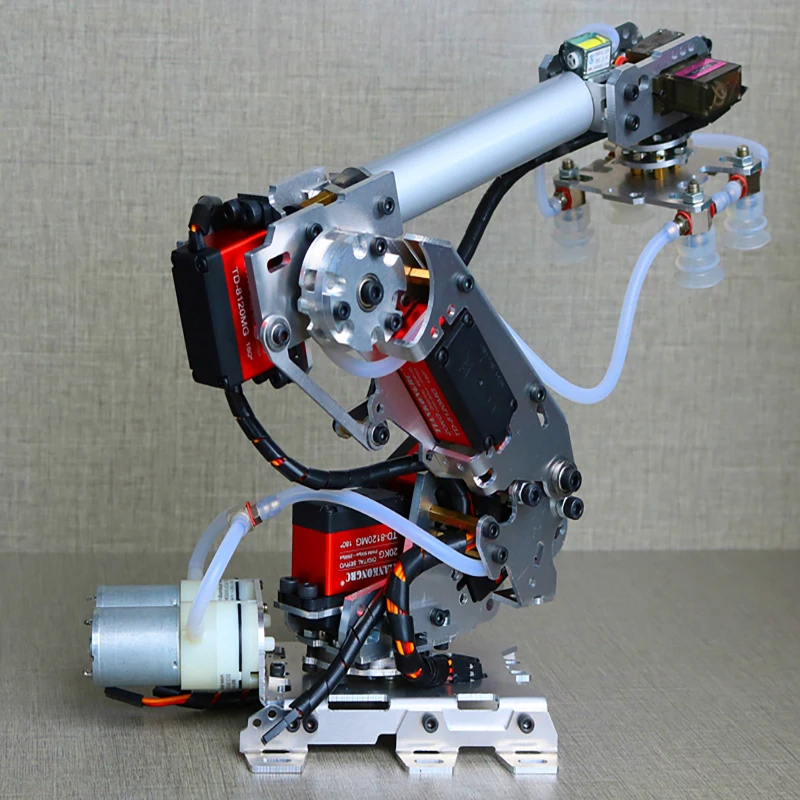Manipulator Robot Arm with Large Suction Air Pump for Arduino Robot and 6-Axis Robot Arm - Image 9