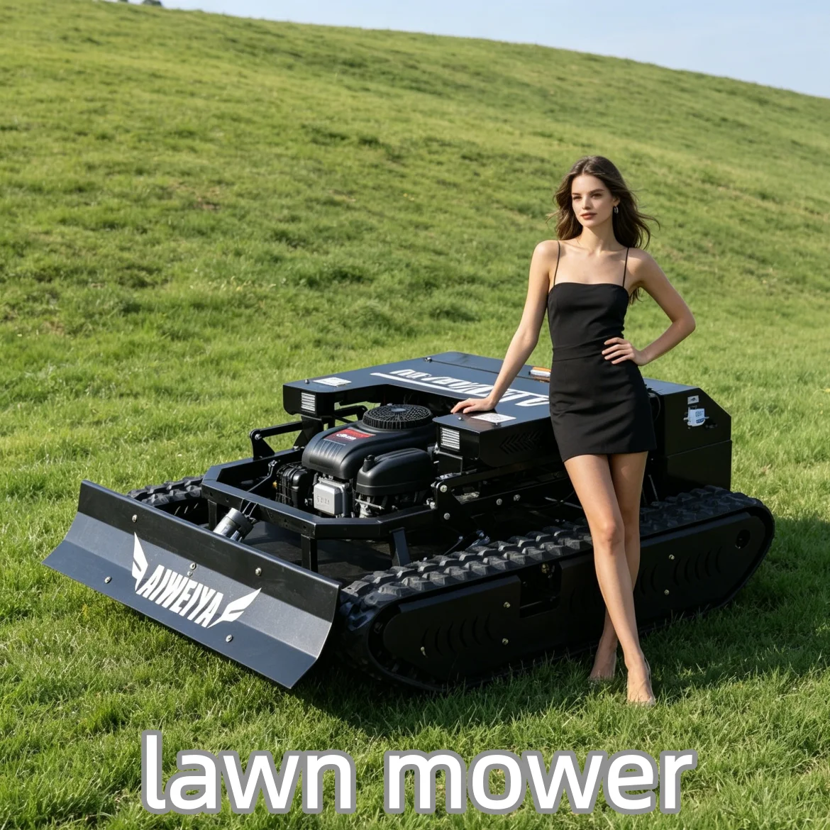 Customized Remote Control Rpbotoc Lawn Mower