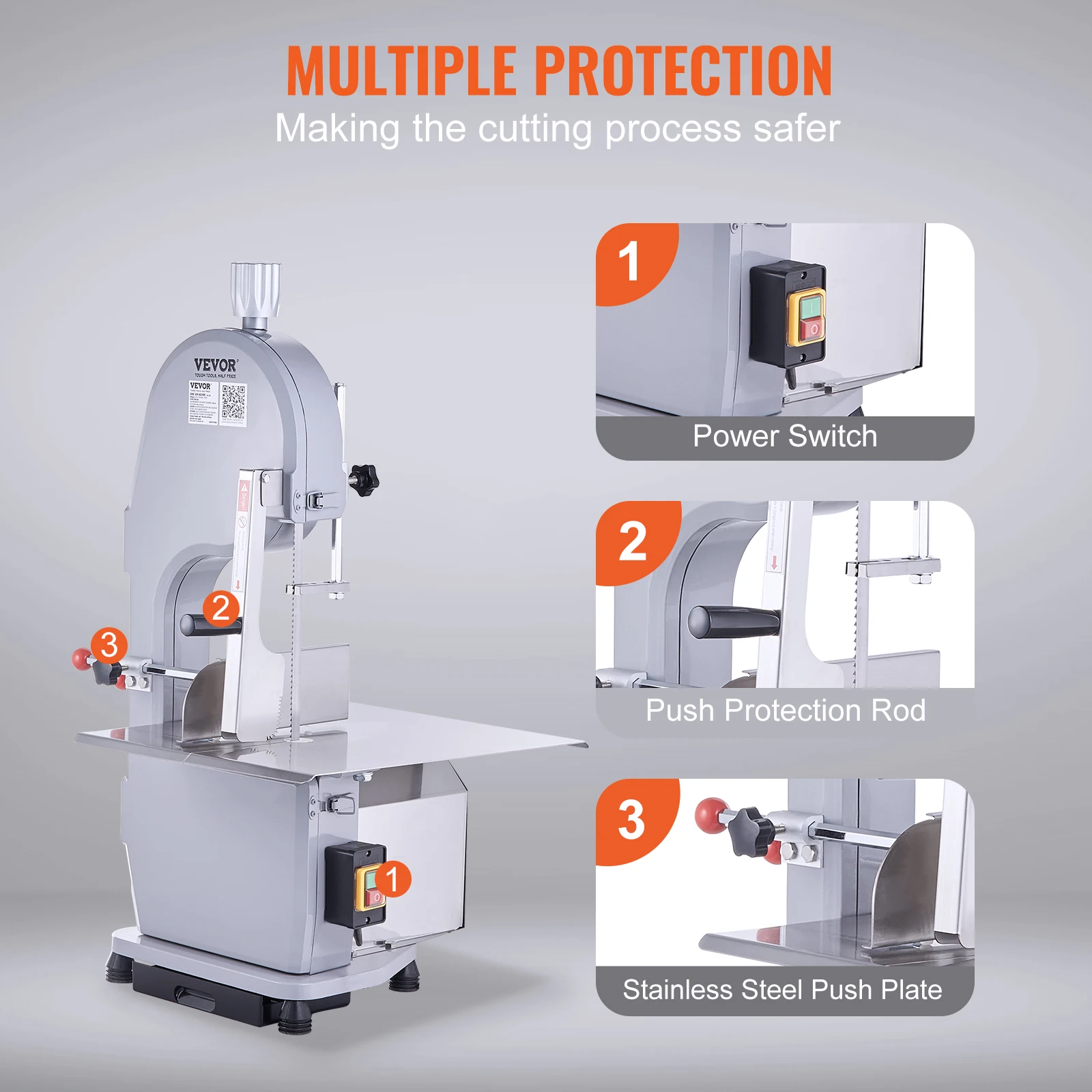 Commercial Electric Meat Bandsaw - Image 6