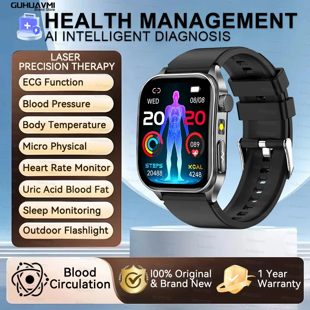 Smart Watch w/Laser Therapy - Image 7