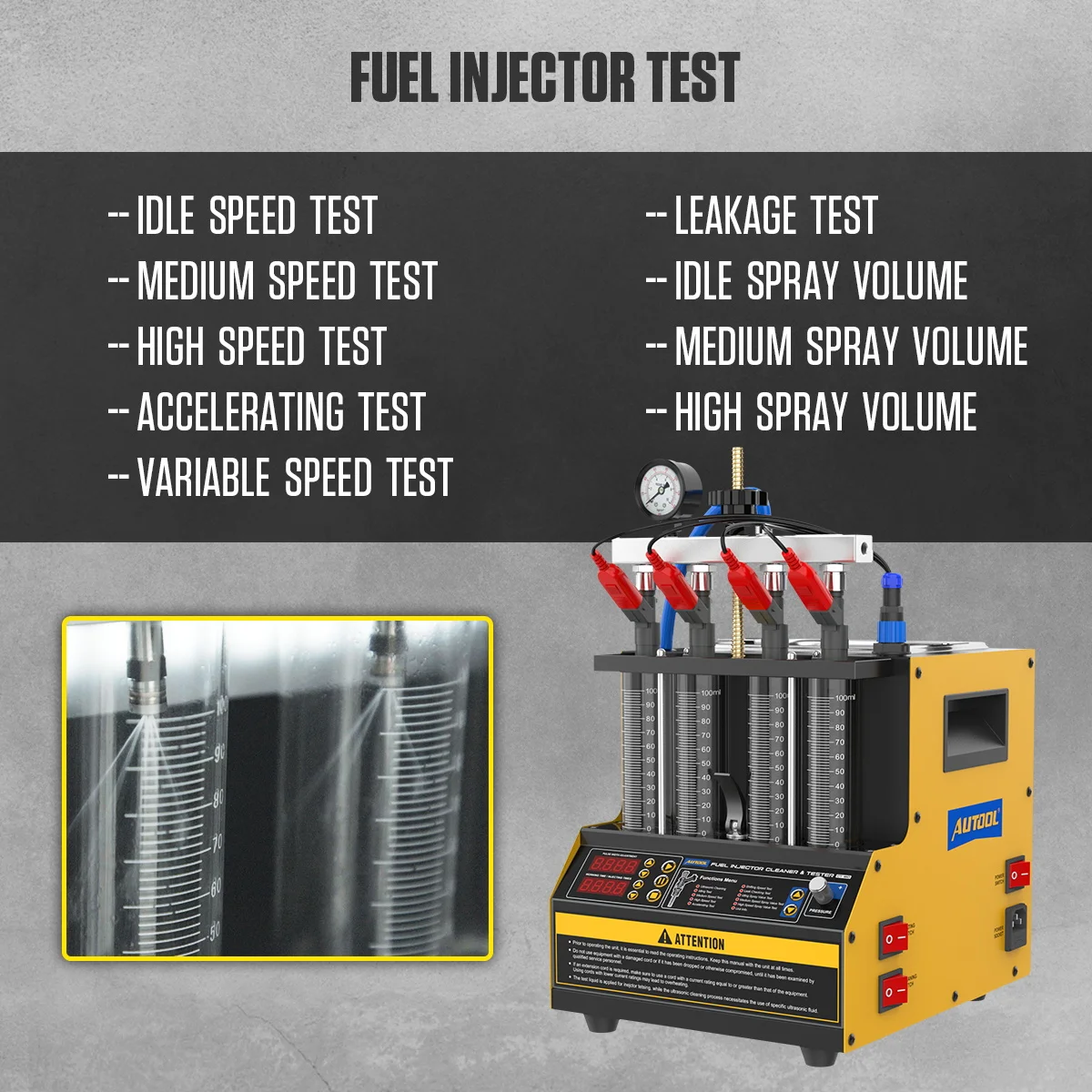 Auto Injector Cleaning Machine/Tester - Image 3
