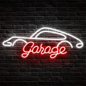 LED NEON 911 PORSCHE Man Cave Sign