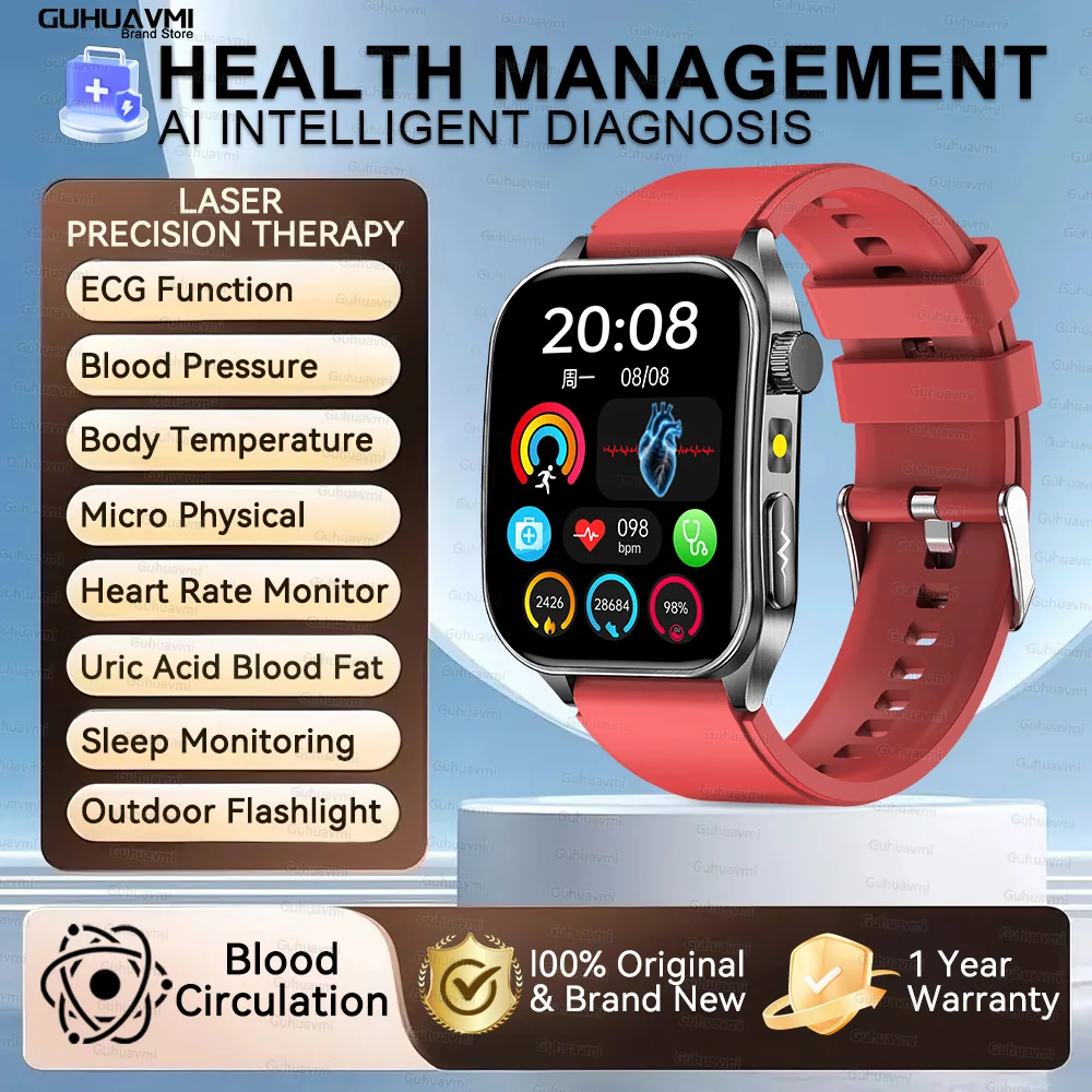 Smart Watch w/Laser Therapy - Image 6