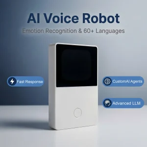 AI Chatbot Companion Robot GPT LLM with Emotion Recognition Multilingual Privacy Protection Customized AI Agent Portable Smart