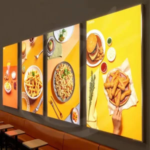 Custom LED Advertising Signboard for Wall Display