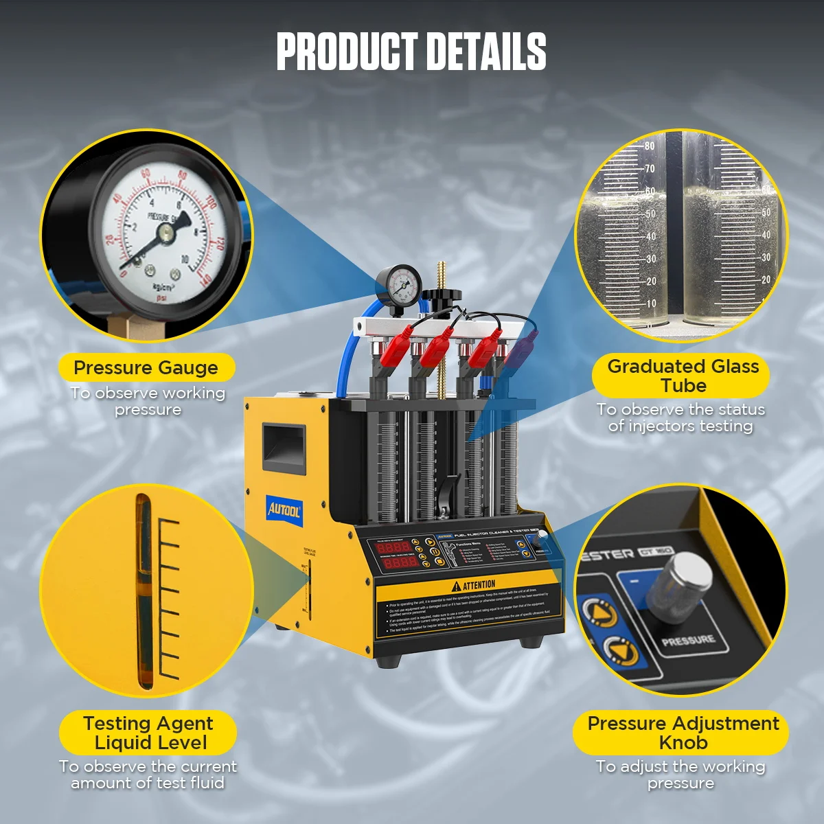 Auto Injector Cleaning Machine/Tester - Image 5