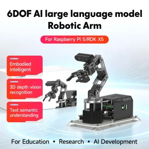 Ultra High-Performance AI Robotic Arm Kit 3D Depth Vision for Robotics Research