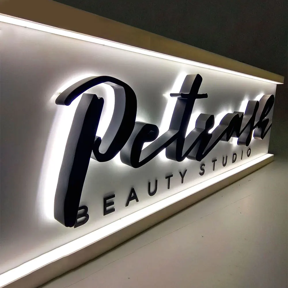 Custom 3d Led Outdoor Signage
