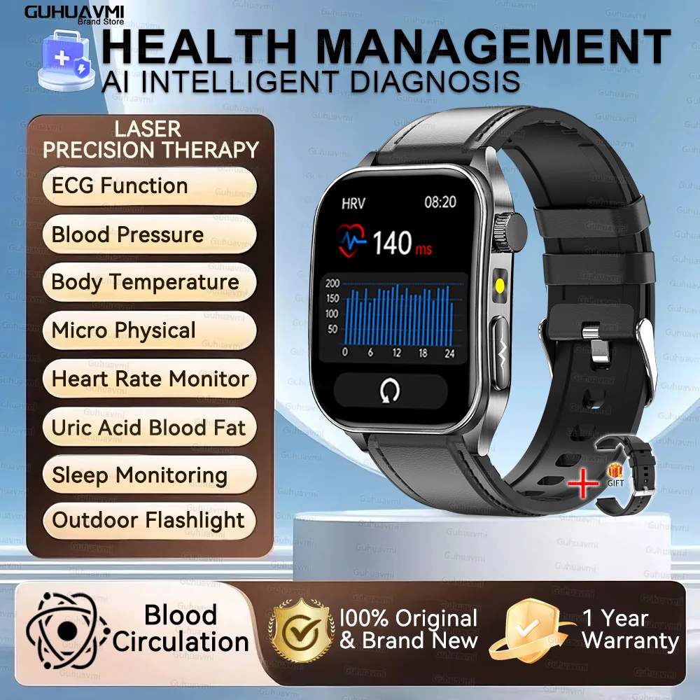 Smart Watch w/Laser Therapy - Image 8