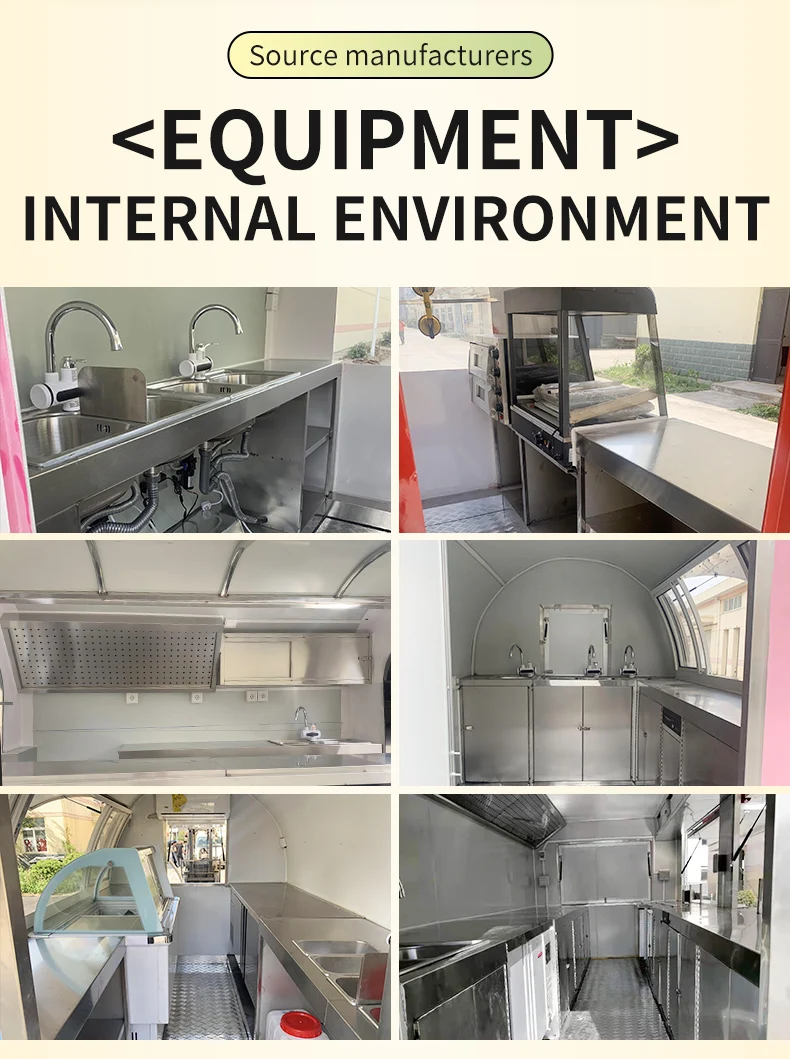 Small Mobile Food Truck Trailer with Fully Equipped Kitchen - Image 3