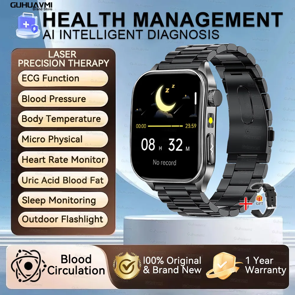 Smart Watch w/Laser Therapy - Image 4