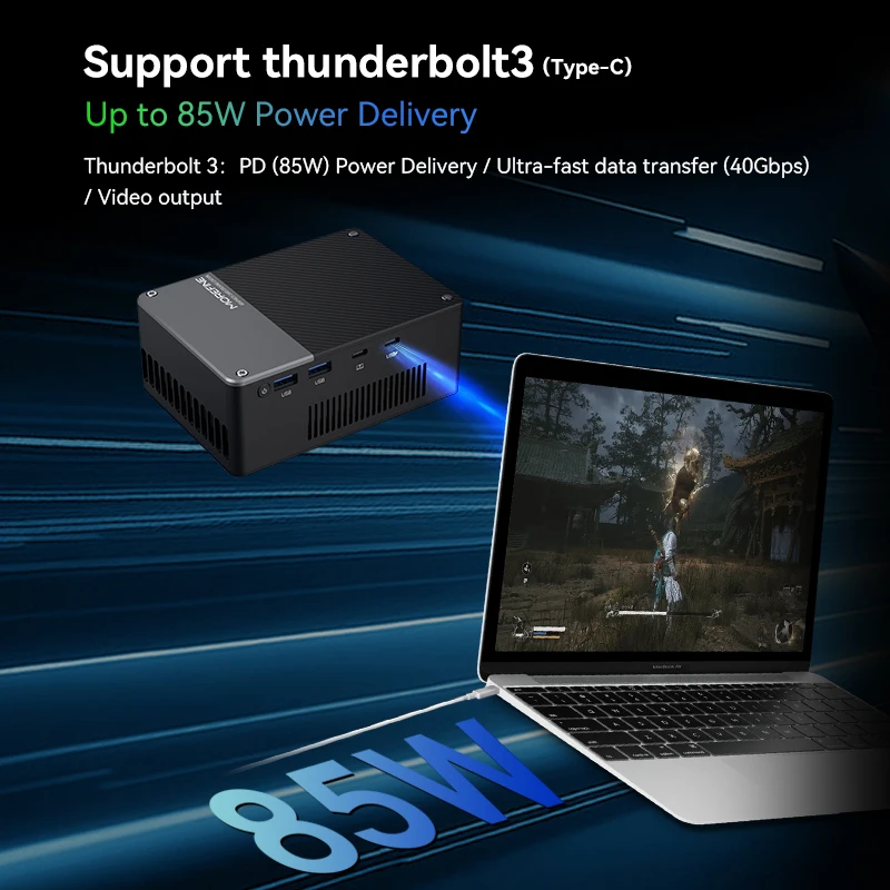 Mini PC Thunderbolt3 TypeC External High-Performance Computer - Image 5