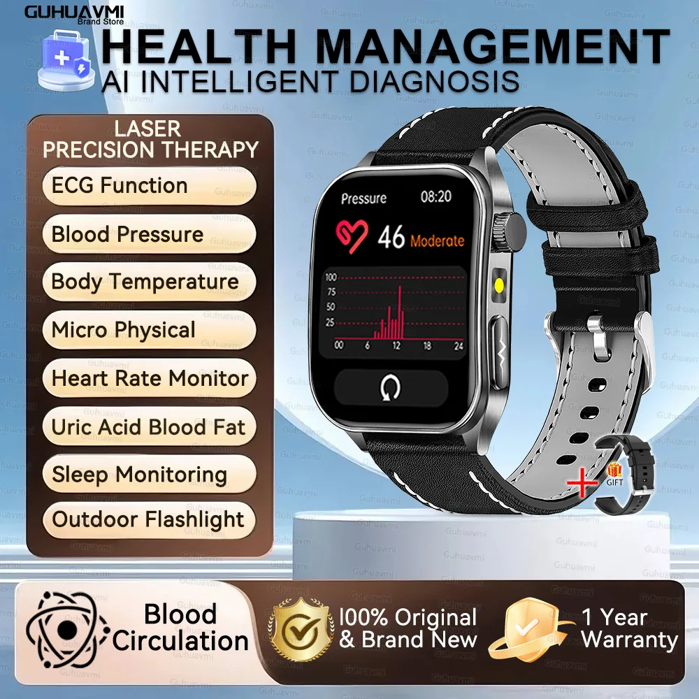 Smart Watch w/Laser Therapy - Image 9