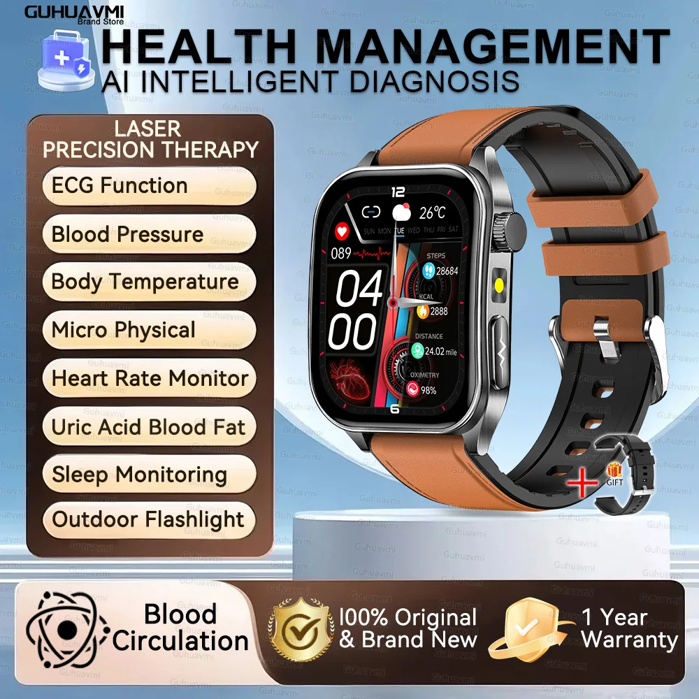 Smart Watch w/Laser Therapy - Image 10